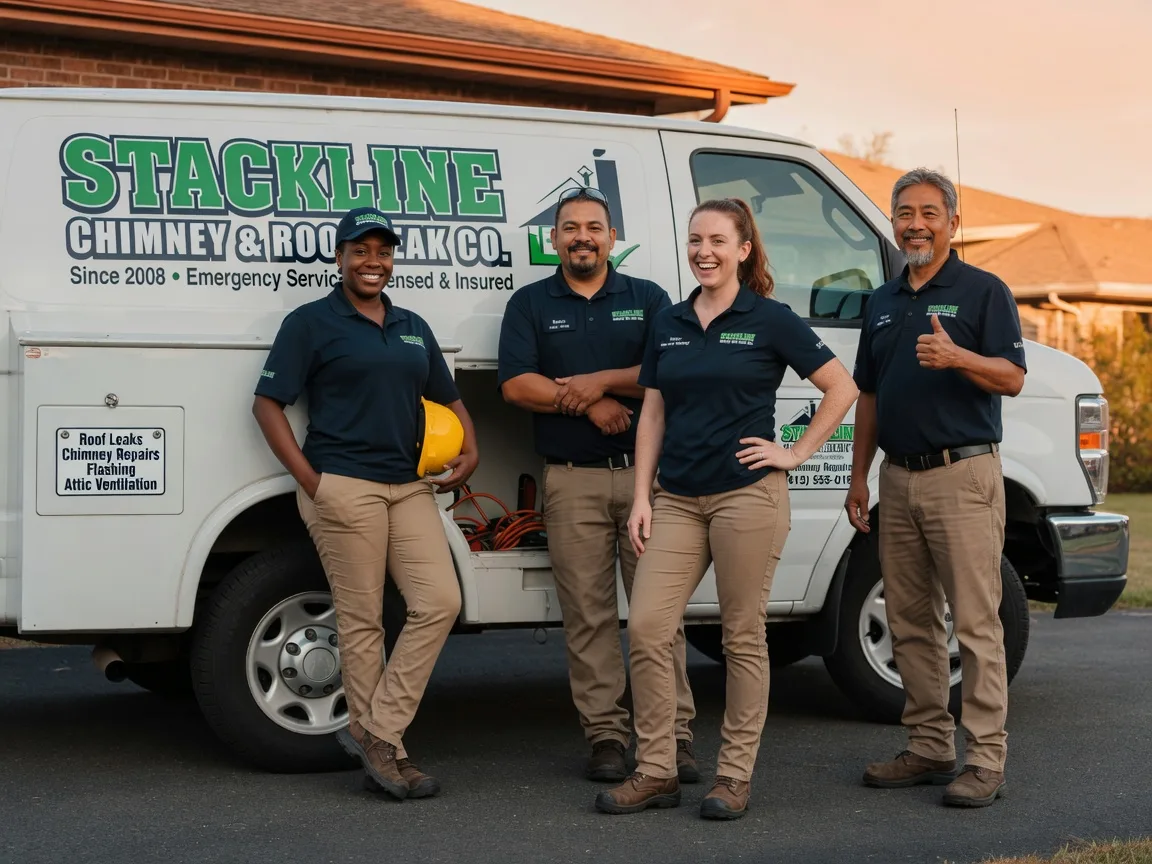 Chimney flashing repair company in Panama, IL